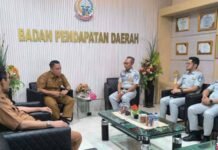 Perkuat Komitmen Bersama, Jasa Raharja Sulsel Lakukan Kunjungan Koordinasi ke Bapenda Sulsel ke Bapenda Sulsel