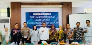 Dorong Keselamatan Transportasi, Jasa Raharja Parepare Inisiasikan FGD FKLL di Kabupaten Barru jasa raharja sulsel