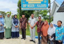 Jasa Raharja Cabang Watampone Selenggarakan Program Pengajar Peduli Keselamatan Lalu Lintas (PPKL) di SMP Negeri 1 Kajuara jasa raharja sulsel