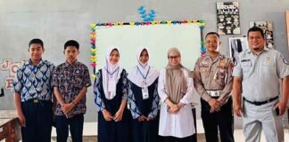 Jasa Raharja Parepare Dorong Budaya Tertib Lalu Lintas Melalui PPKL dan Safety Campaign di SMP Negeri 4 Pinrang