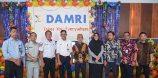 Sinergi Keselamatan Transportasi: Jasa Raharja Hadiri HUT ke-79 Perum DAMRI Makassar jasa raharja sulsel