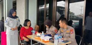 Jasa Raharja Sulteng Bersama Biddokes Polda Sulteng Gelar MUKL dan PPGD di PO Harvest jasa raharja sulteng
