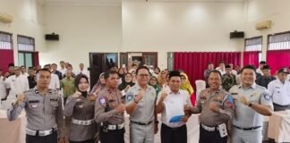 Jasa Raharja Sumbar Kukuhkan Aparatur Sijunjung sebagai Agen Keselamatan Transportasi jasa raharja sumbar