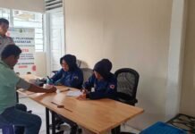 Jasa Raharja Sumbar Gelar Pemeriksaan Kesehatan Gratis bagi Penumpang dan Awak Bus di PO Damri, NPM, dan ANS jasa raharja sumbar