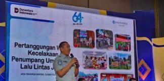 Jasa Raharja Sumatera Barat Gencarkan SMS Blast Keselamatan Lalu Lintas di 8 Titik Rawan Kecelakaan di Wilayah Sumatera Barat jasa raharja sumbar