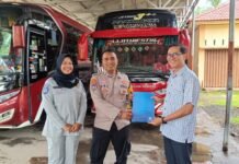 Jasa Raharja Sumbar Jalin Sinergi Lewat Kunjungan dan Penandatanganan MoU dengan PO Bagindo jasa raharja sumbar