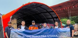 Pelita Air dan JNE Perkuat Aksi Kemanusiaan untuk Masyarakat Sumatra Pertamina