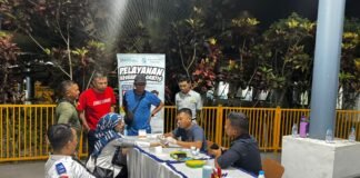 Jasa Raharja Kalbar Hadirkan Layanan Kesehatan Gratis di Terminal ALBN Ambawang jasa raharja kalbar