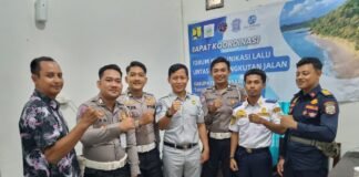 Jasa Raharja Cegah Kecelakaan dengan Rapat FKLL Bersama Mitra di Kabupaten Sumbawa Barat jasa raharja NTB