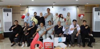 Sambut HUT ke-65, Jasa Raharja Jawa Barat Gelar Donor Darah Bersama PMI Kota Bandung Bersama PMI Kota Bandung