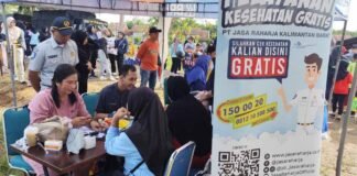 Jasa Raharja Hadir Berikan Pelayanan Kesehatan Gratis pada Puncak HUT ke-8 Yonmarharlan XII Mempawah HUT ke-8 Yonmarharlan XII Mempawah
