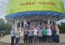 Jasa Raharja NTB Perkuat Inisiatif Strategis Pendapatan dengan Rapat Koordinasi di Samsat Tanjung jasa raharja NTB