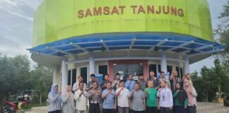 Jasa Raharja NTB Perkuat Inisiatif Strategis Pendapatan dengan Rapat Koordinasi di Samsat Tanjung jasa raharja NTB
