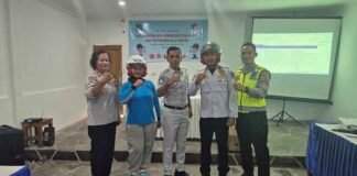 Bersama Pelajar Wujudkan Budaya Tertib Berlalu Lintas, Jasa Raharja NTB Gelar Sosialisasi Keselamatan Berkendara jasa raharja NTB