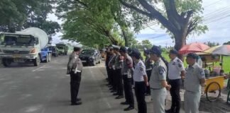 PT Jasa Raharja Kantor Wilayah Bali Dukung Sosialisasi Angkutan Barang ODOL di Wilayah Gianyar ODOL di Wilayah Gianyar