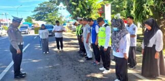 Jasa Raharja Sulsel dan UPT Pendapatan Maros Tertibkan Jalan Jenderal Sudirman, Sosialisasikan Relaksasi PKB Sosialisasikan Relaksasi PKB