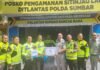 Jasa Raharja Sumbar Tinjau Pos PAM Nataru Sitinjau Lauik, Berikan Bingkisan bagi Petugas Pengamanan bagi Petugas Pengamanan