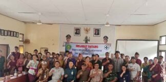 Jasa Raharja Jembrana Hadir Dalam Sosialisasi di Mini Lokakarya Lintas Sektor UPT Puskesmas II Melaya jasa raharja bali