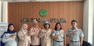 Jasa Raharja Tangerang Sosialisasikan PPKL (Pengajar Peduli Keselamatan Lalu Lintas) di SMA Triguna Utama Ciputat jasa raharja banten