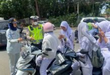 UPTD Serpong Gelar Operasi Gabungan, Jasa Raharja Serukan Pesan Keselamatan Jalan Raya jasa raharja banten
