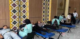 Rangkaian HUT ke-65, Jasa Raharja Banten Gelar Donor Darah Bersama Pegawai dan Mitra Kerja jasa raharja banten