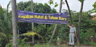 Jasa Raharja Cabang Indramayu Pasang Spanduk Pesan Keselamatan dalam Rangka PAM Natal 2025 dan Tahun Baru 2026 dalam Rangka PAM Natal 2025