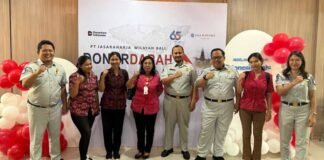 PT Jasa Raharja Kanwil Bali Gelar Aksi Donor Darah, Pererat Sinergi dengan Mitra Strategis dalam Rangkaian HUT ke-65 dalam Rangkaian HUT ke-65