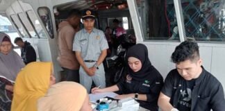 Jelang Nataru, Jasa Raharja Kalsel Perkuat Layanan Kesehatan Pemudik di Dermaga Alalak di Dermaga Alalak