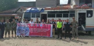 Menyambut PAM Nataru 2025/2026 Jasa Raharja, Kepolisian dan Dinas Perhubungan Laksanakan Rampcheck di Kabupaten Kapuas Hulu di Kabupaten Kapuas Hulu