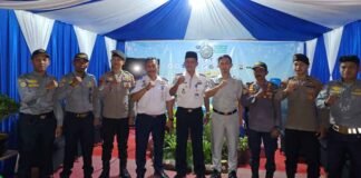 Jasa Raharja Mamuju Laksanakan Aksi Simpatik di Posko Terpadu Nataru Terminal Tipe A Simbuang di Posko Terpadu Nataru Terminal Tipe A Simbuang