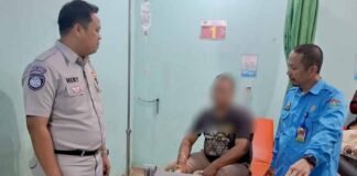 Gerak Cepat Jasa Raharja Palopo Kunjungi Korban Kecelakaan Lalu Lintas di RS Batara Guru Belopa di RS Batara Guru Belopa