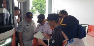 Jasa Raharja dan Tim Gabungan Pastikan Bus Angkutan Nataru di Salatiga Layak Jalan di Salatiga Layak Jalan