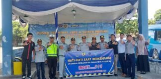 Tindak Lanjut Kegiatan FKLL, Jasa Raharja Sumbawa Menggelar Sosialisasi dan Rampcheck di Terminal Sumer Payung di Terminal Sumer Payung