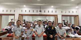 PT Jasa Raharja Karawang Melaksanakan Program Intensifikasi Keselamatan Transportasi Di Kecamatan Karawang Barat jasa raharja jabar