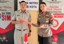Mewujudkan Bekasi Tertib: Penyerahan Dukungan Sarana Lalu Lintas dari Jasa Raharja Bekasi kepada Jajaran Polres Metro Bekasi Kota jasa raharja jabar