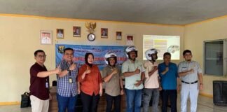 Tim Pembina Samsat Kabupaten Sukabumi II – Pelabuhan Ratu Laksanakan Sosialisasi Kesamsatan di Kecamatan Warungkiara jasa raharja jabar