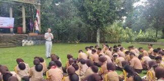 Jasa Raharja Cabang Sukabumi Sosialisasi Keselamatan Bersama Siswa-Siswi Saka Bhayangkara jasa raharja jabar