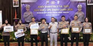 Polda Jateng dan Jasa Raharja Jawa Tengah Apresiasi Polres Pemenang Blackspot Therapy v jasa raharja jateng