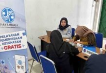 Jasa Raharja Surakarta Hadirkan Pemeriksaan dan Pengobatan Gratis bagi Pengemudi PO Bengawan Solo Trans jasa raharja jateng