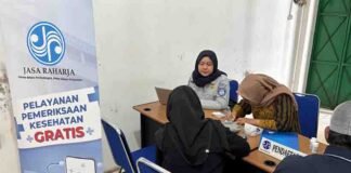 Jasa Raharja Surakarta Hadirkan Pemeriksaan dan Pengobatan Gratis bagi Pengemudi PO Bengawan Solo Trans jasa raharja jateng
