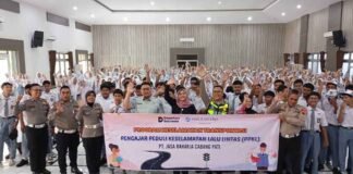 Jasa Raharja Cabang Pati Goes To School SMK Bakti Utama Pati jasa raharja jateng