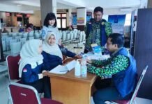 Jasa Raharja Jateng Gelar Cek Kesehatan Gratis di Samsat Kendal jasa raharja jateng