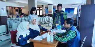 Jasa Raharja Jateng Gelar Cek Kesehatan Gratis di Samsat Kendal jasa raharja jateng