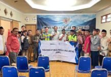 Jasa Raharja Gelar Sosialisasi Kepada Perangkat Desa Di Daerah Rawan Laka Di Desa Urutsewu Kecamatan Ampel Kabupaten Boyolali