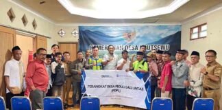 Jasa Raharja Gelar Sosialisasi Kepada Perangkat Desa Di Daerah Rawan Laka Di Desa Urutsewu Kecamatan Ampel Kabupaten Boyolali