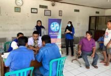Jasa Raharja Gelar Pengobatan Gratis bagi Kru Angkutan Umum di PT Gunung Mulia Sejahtera jasa raharja jateng