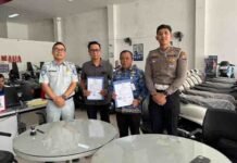 Tim Pembina Samsat Martapura Penandatanganan Merchant, Bayar Pajak Tepat Waktu Taat Pajak Kendaraan Dapatkan Promo Servis Motor jasa raharja kalsel