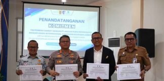 Penandatanganan Komitmen Tim Pembina Samsat Provinsi Kalimantan Selatan dan PT Angkasa Pura, Perkuat Kepatuhan Pajak Kendaraan Bermotor jasa raharja kalsel