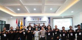 Pelatihan Senkom Diperkuat Jasa Raharja Kalsel dan Ditlantas Polda Kalsel untuk Tanggap Laka Lantas jasa raharja kalsel