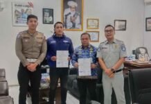 Tim Pembina Samsat Martapura Penandatanganan Merchant, Nikmati Keuntungan Kepatuhan Membayar Pajak Kendaraan jasa raharja kalsel